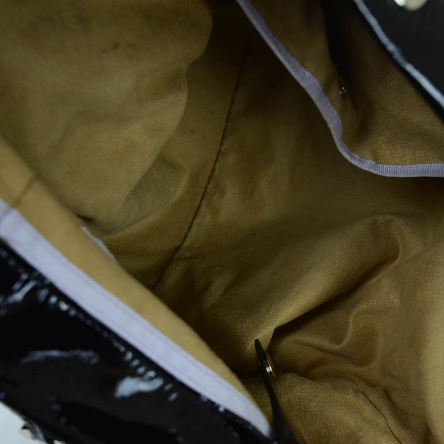 Patent Leather Lola Tote Black