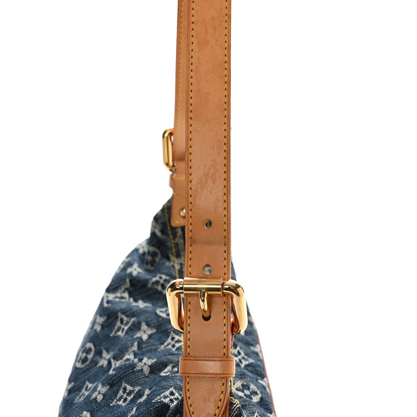 Monogram Denim Baggy PM Blue