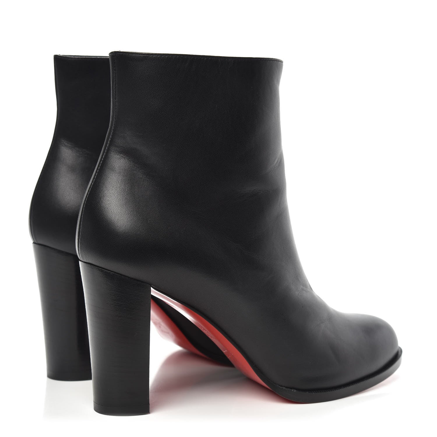Christian Louboutin Calfskin Adox 85 Ankle Boots 38 Black 4 of 8