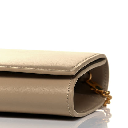 Saint Laurent Smooth Calfskin Mini Paris Bag Beige 6 of 9