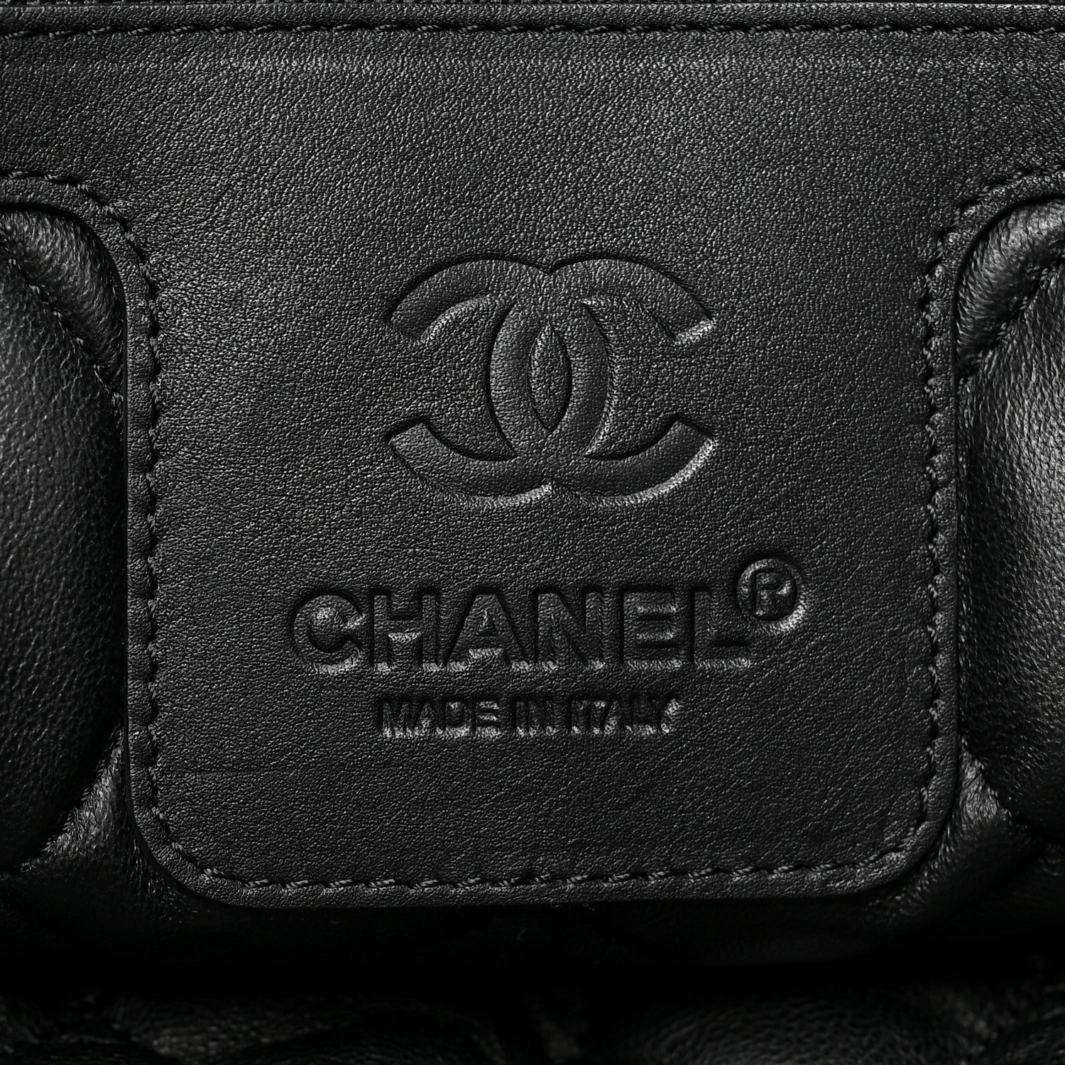 Chanel Lambskin Quilted Large Coco Cocoon Tote Burgundy 6 of 9