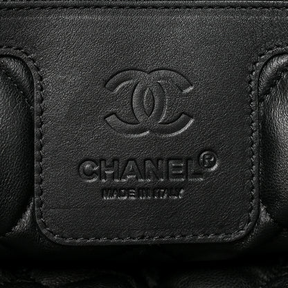 Chanel Lambskin Quilted Large Coco Cocoon Tote Burgundy 6 of 9