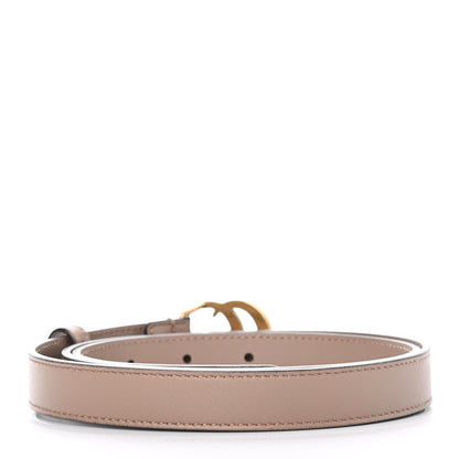 Gucci Calfskin Double G 20mm Belt 85 34 Porcelain Rose 2 of 4