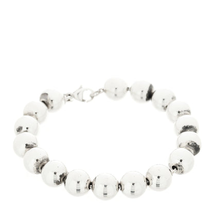 Tiffany Sterling Silver 10mm HardWear Ball Bracelet 1 of 5