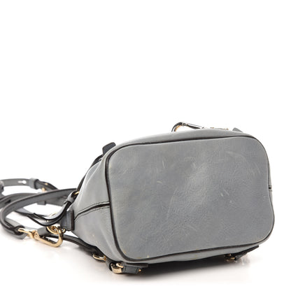 Chloe Suede Calfskin Mini Faye Backpack Airy Grey 3 of 14
