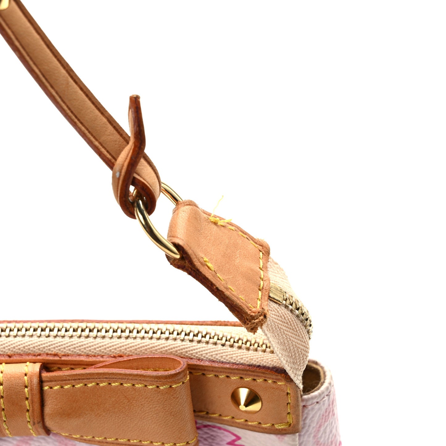 Monogram Cherry Blossom Pochette Accessories Pink