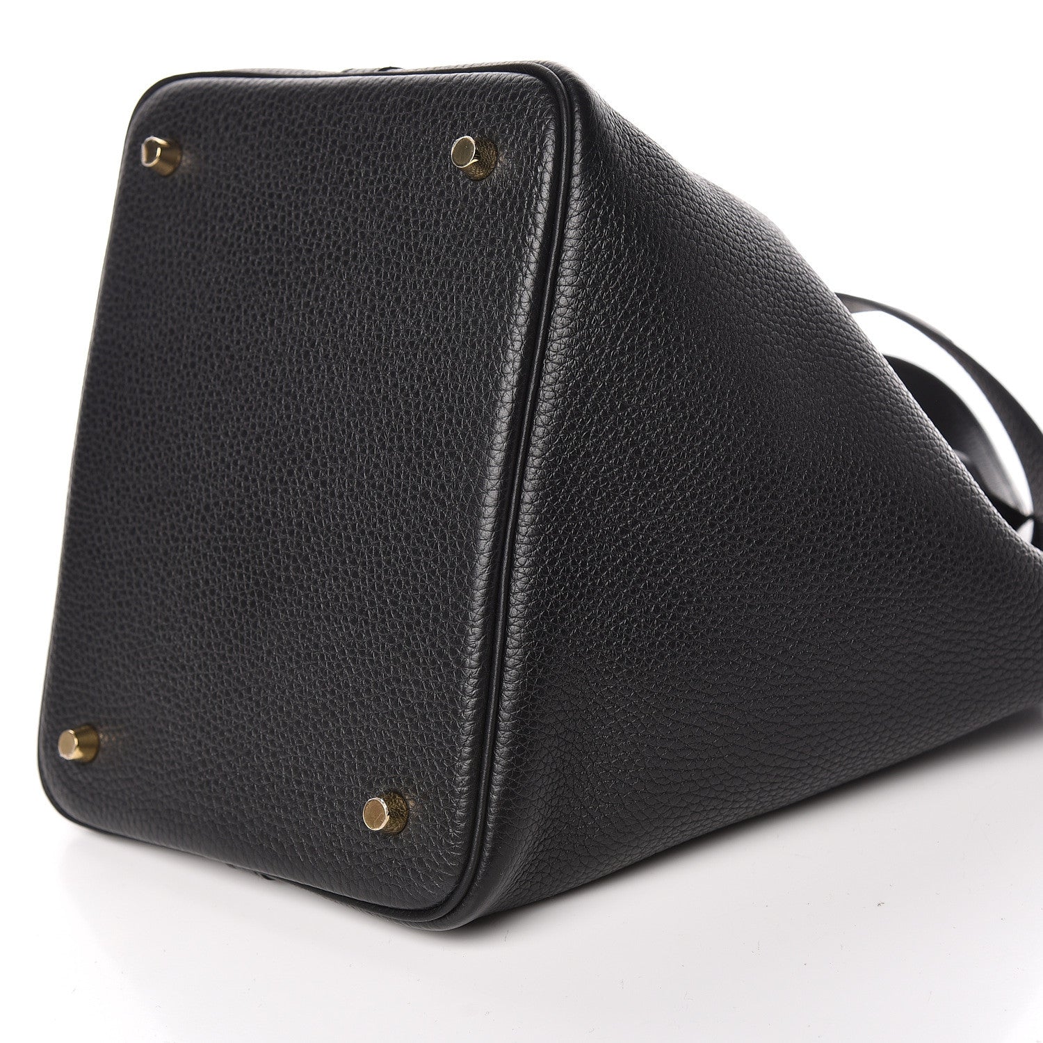 Hermes Taurillon Clemence Picotin Lock 22 MM Black 6 of 11