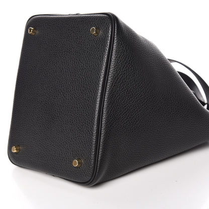 Hermes Taurillon Clemence Picotin Lock 22 MM Black 6 of 11