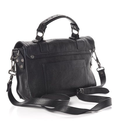 Proenza Schouler Lambskin Tiny PS1 Satchel Black 3 of 10