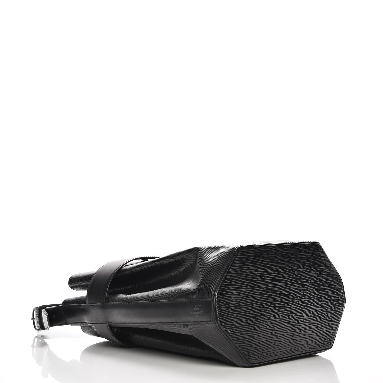 Louis Vuitton Epi Sac D'Epaule GM Black 4 of 7