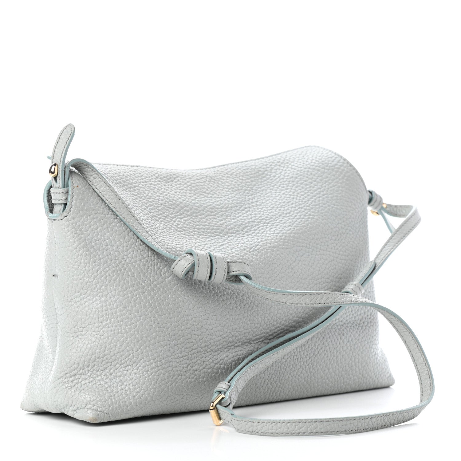 Burberry London Grainy Calfskin Small Leah Sky Blue 3 of 9