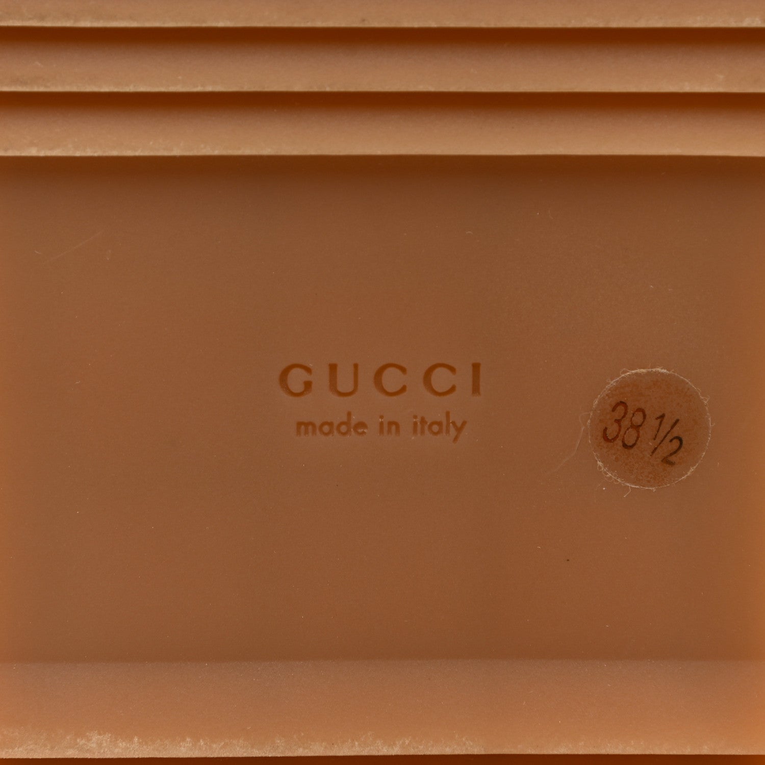 Gucci New Denim GG Monogram Angelina Platform 55mm Slide Sandals 38.5 Blue Tea 8 of 10