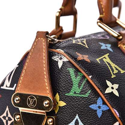 Louis Vuitton Monogram Multicolor Speedy 30 Black 11 of 18