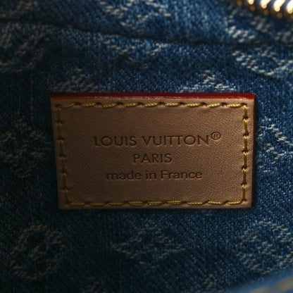 Louis Vuitton Monogram Denim Pochette Valley Blue 6 of 10