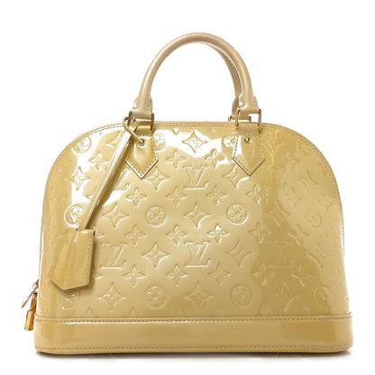 Louis Vuitton Vernis Alma PM Blanc Corail 1 of 9
