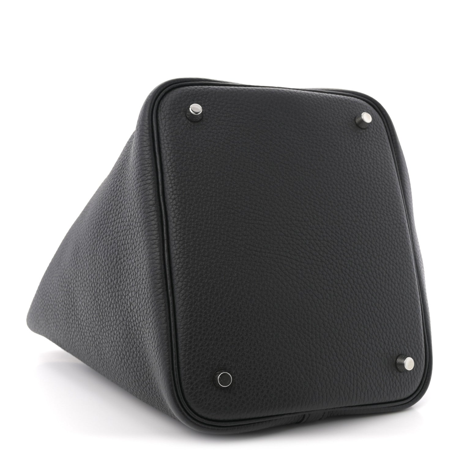 Hermes Taurillon Clemence Picotin Lock 22 MM Black 4 of 11