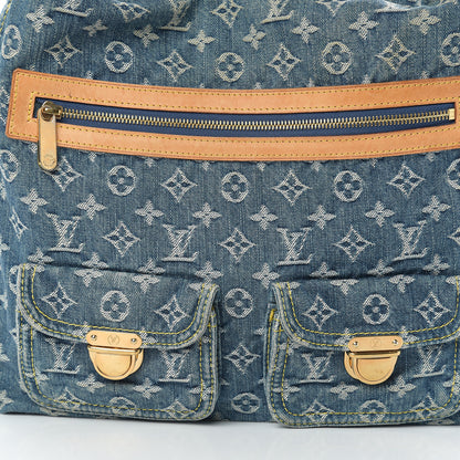 Louis Vuitton Denim Baggy GM Blue 7 of 9