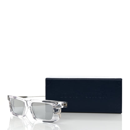 Louis Vuitton Acetate LV Venice Square Sunglasses Z2186U Crystal 8 of 8