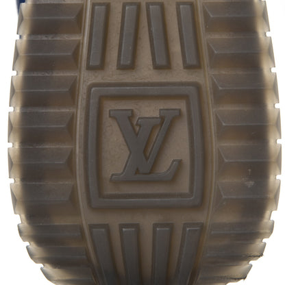 Louis Vuitton Suede Run Away Sneakers 38 Blue 6 of 8