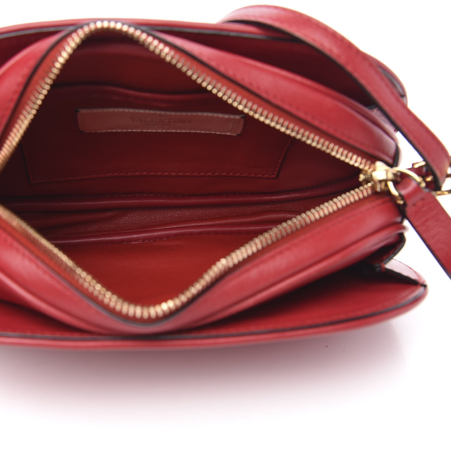 Valentino Garavani Vitello Small Logo Go Crossbody Bag Red 5 of 10