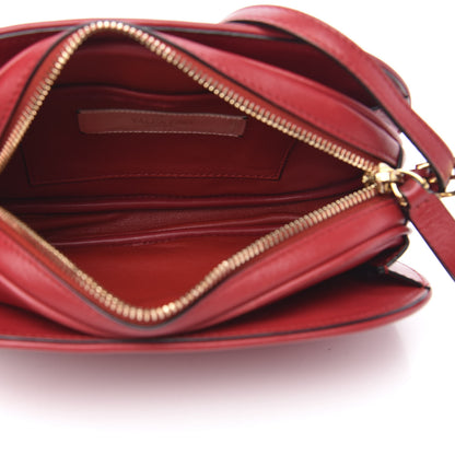 Valentino Garavani Vitello Small Logo Go Crossbody Bag Red 5 of 10