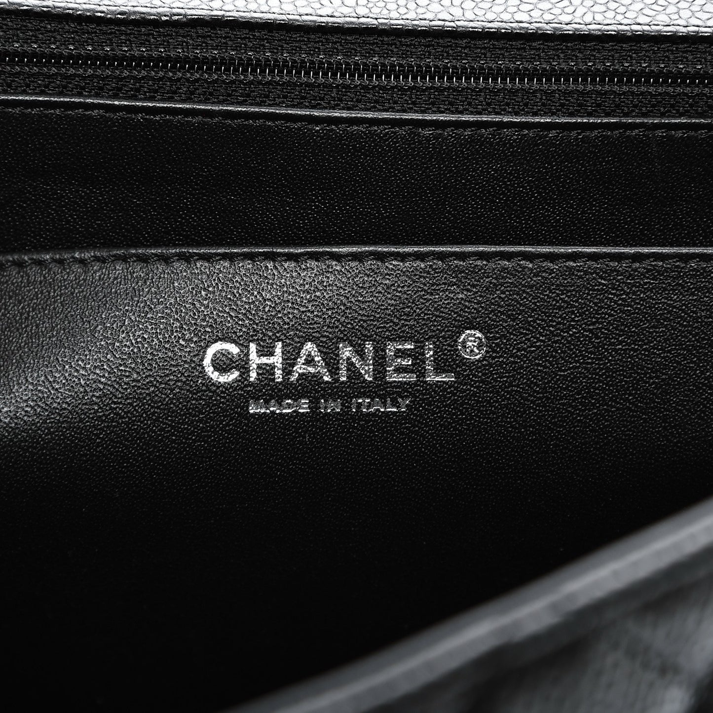 Caviar Quilted Maxi Single Flap Black