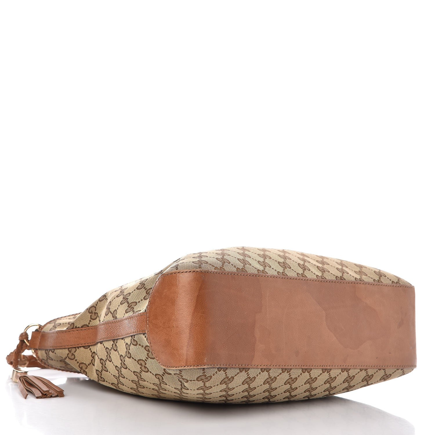 Gucci Monogram Medium Marrakech Hobo Brown 4 of 10