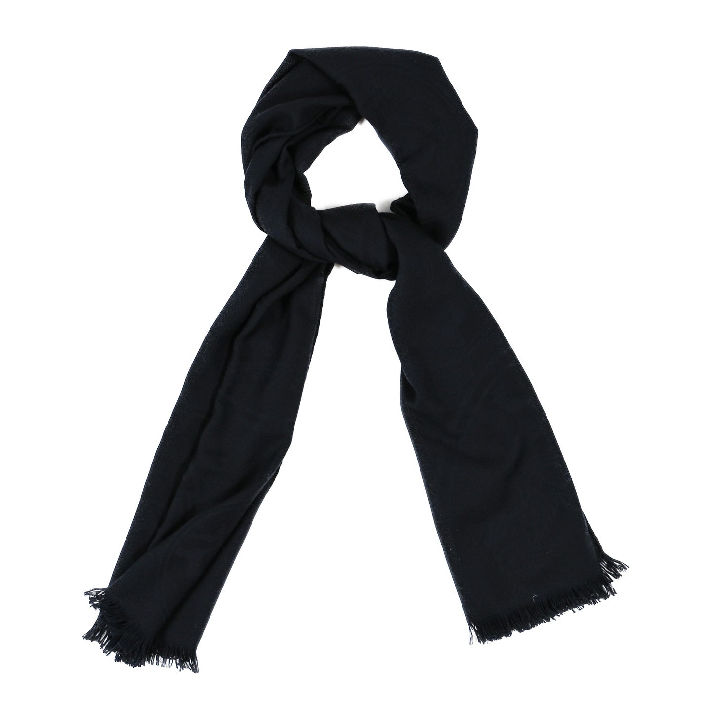 Cashmere Silk New Libris Stole Black