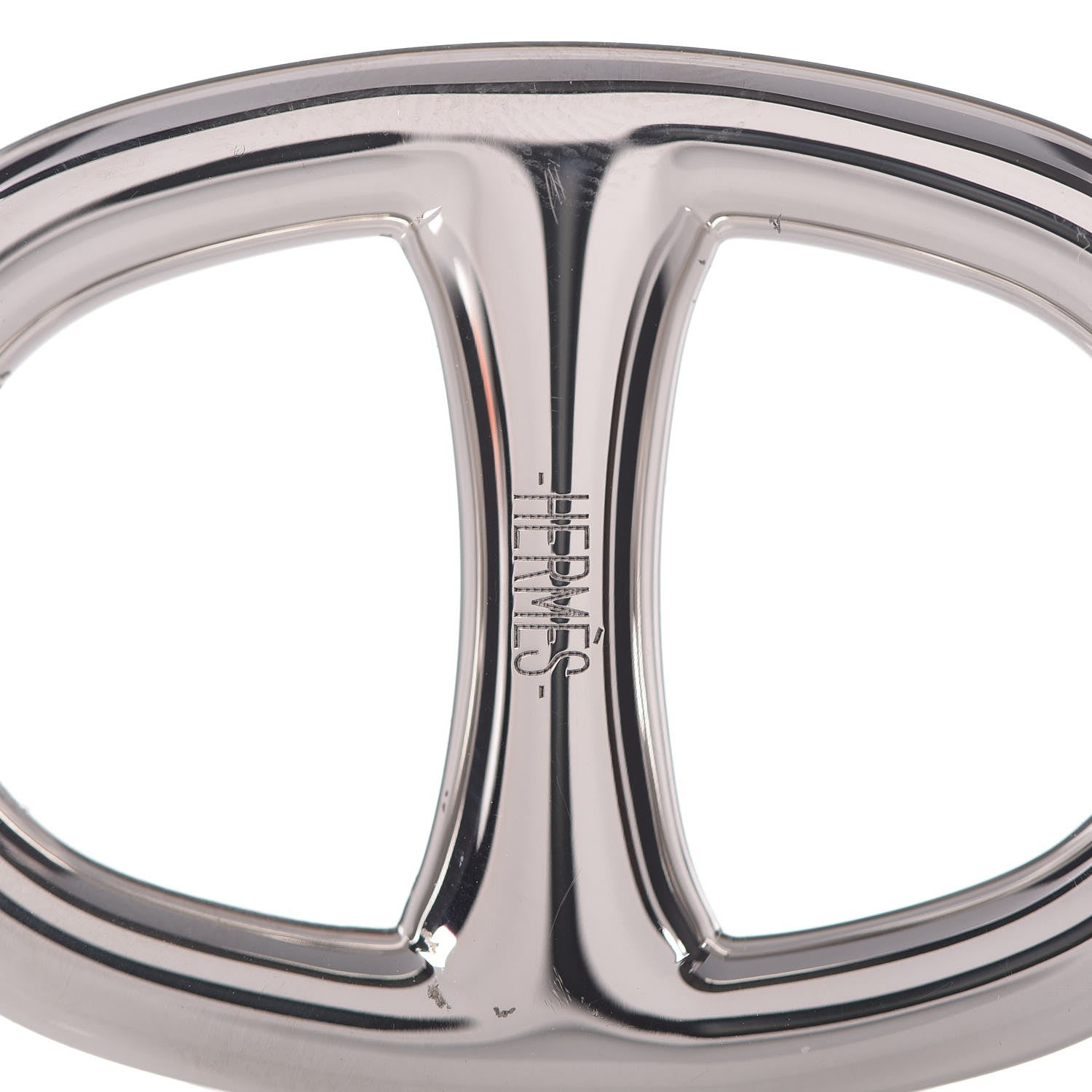 Hermes Palladium Chaine D'Ancre Scarf Ring 3 of 5