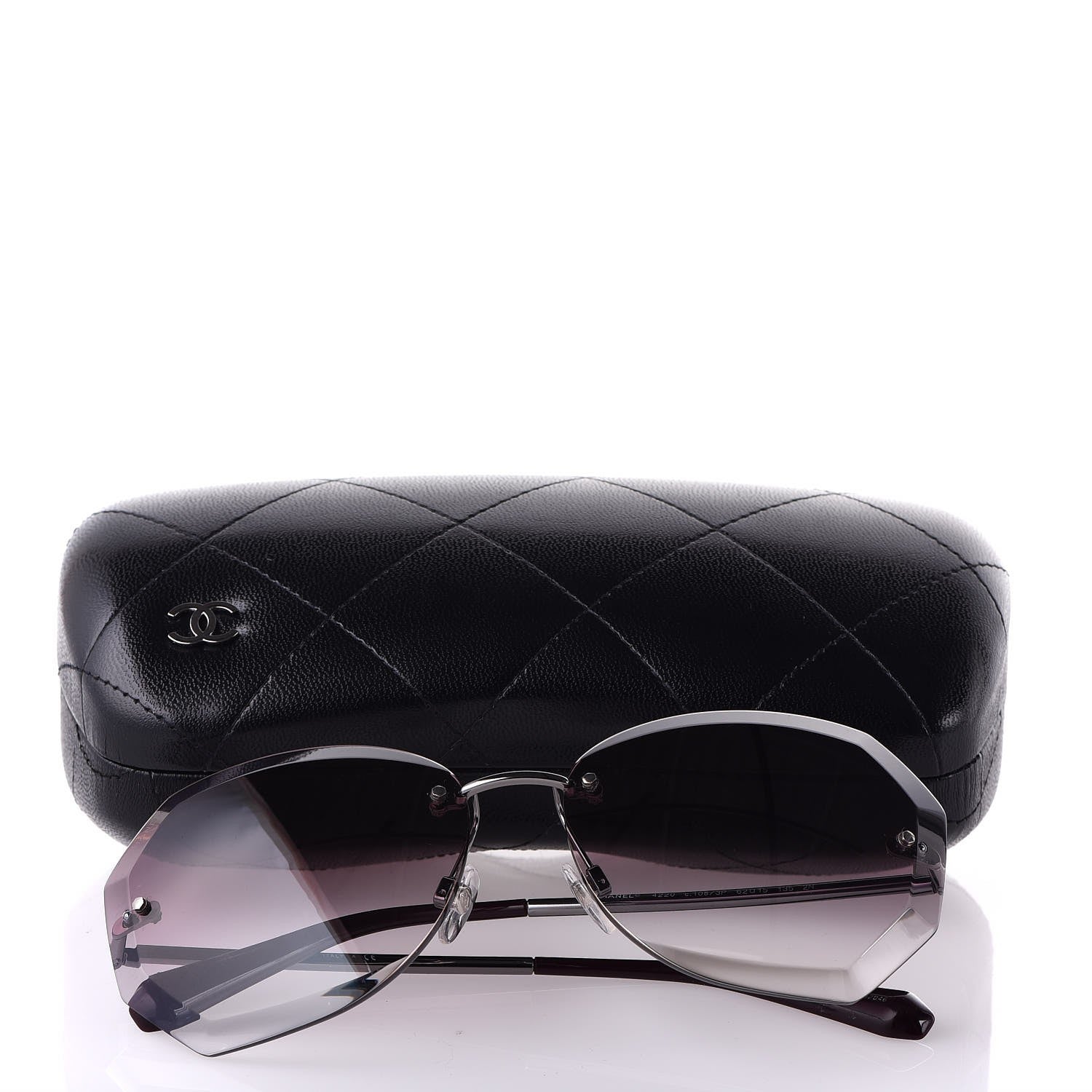 Chanel Metal Spring Round Sunglasses 4220 Pink 9 of 9