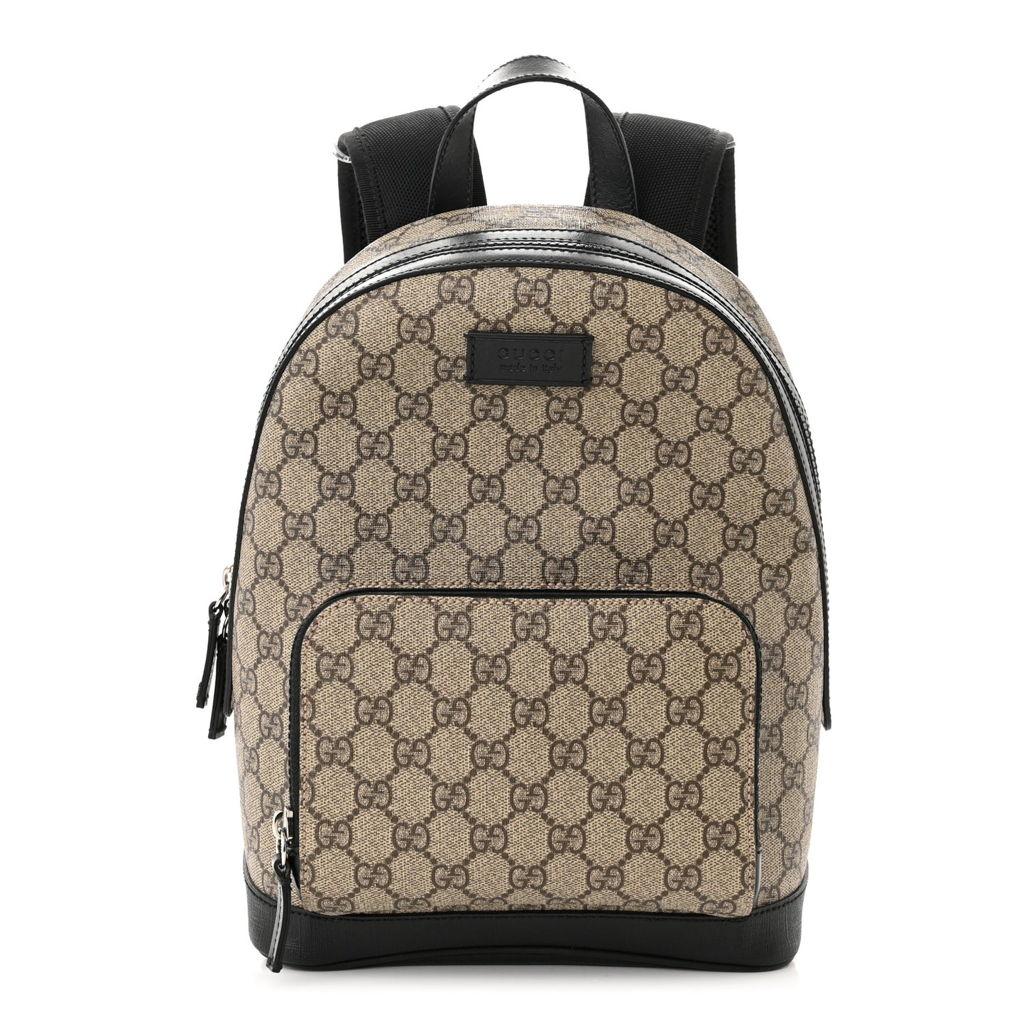 GG Supreme Monogram Small Eden Day Backpack Black