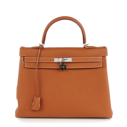 Hermes Togo Kelly Retourne 35 Gold 1 of 20