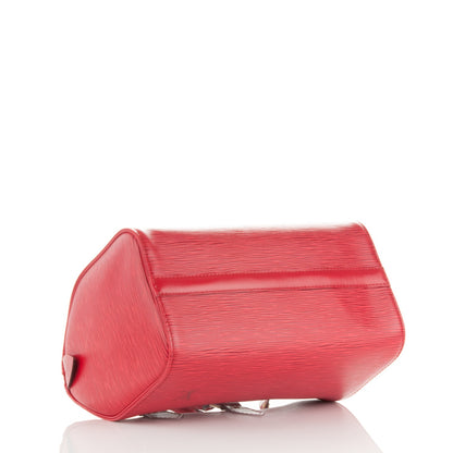 Louis Vuitton Epi Speedy 25 Castillan Red 4 of 7