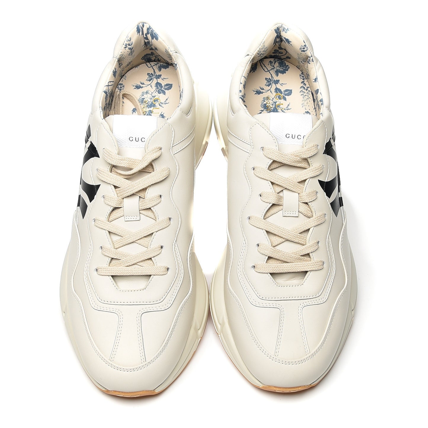 X MLB Calfskin NY Yankees Mens Rhyton Sneakers 8 Mystic White