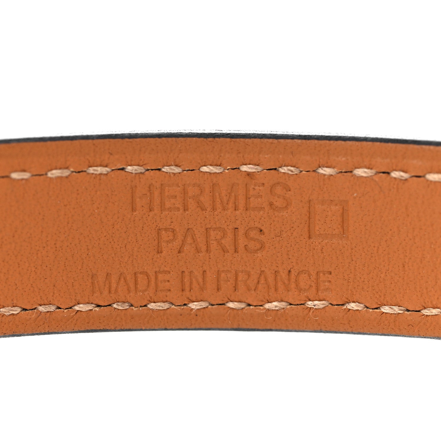 Hermes Shiny Alligator Lizard Kelly Double Tour Bracelet T2 Black 5 of 8