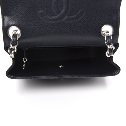 Chanel Caviar Quilted Mini Square Flap Navy 5 of 11