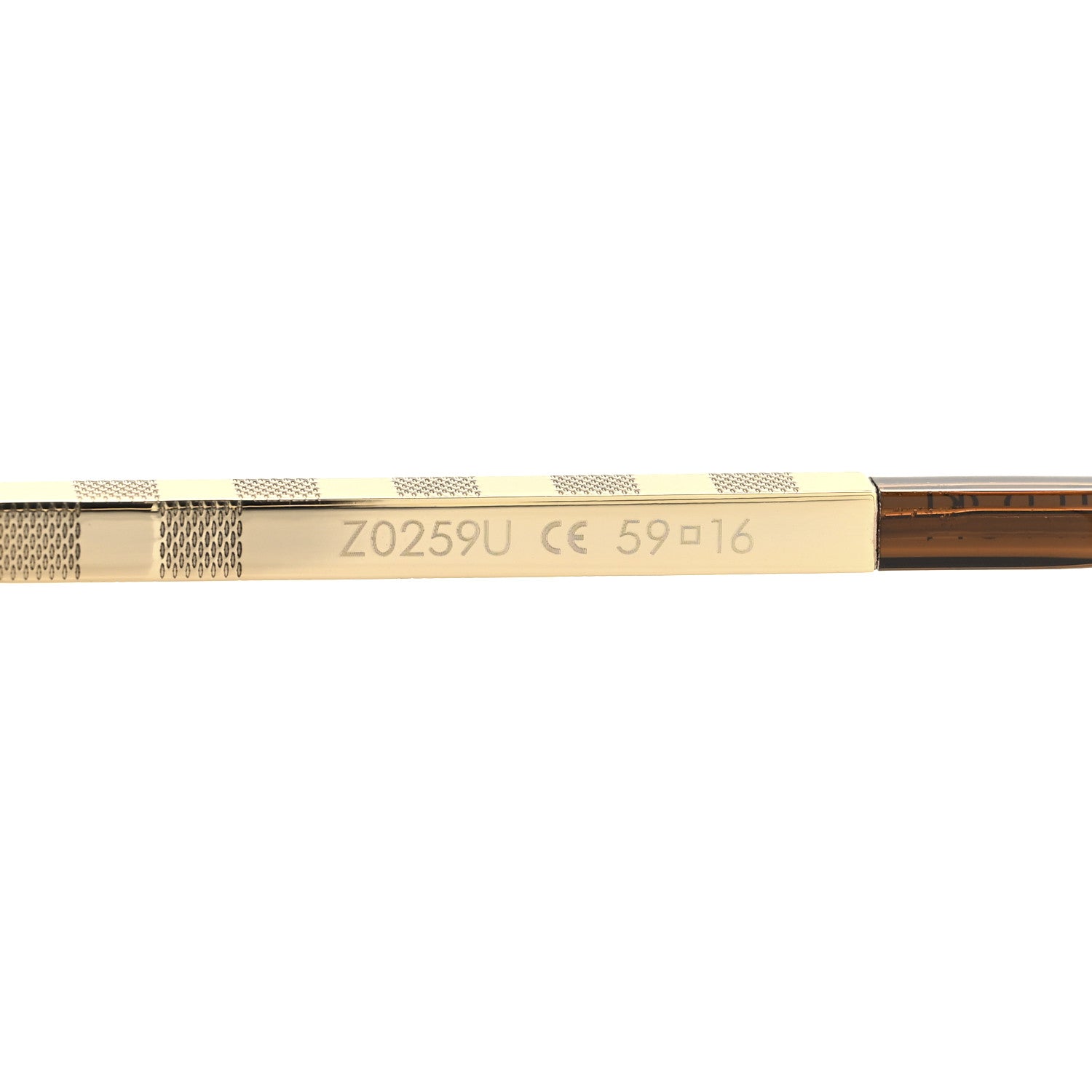 Louis Vuitton Attitude Sunglasses Z0259U Gold 6 of 8