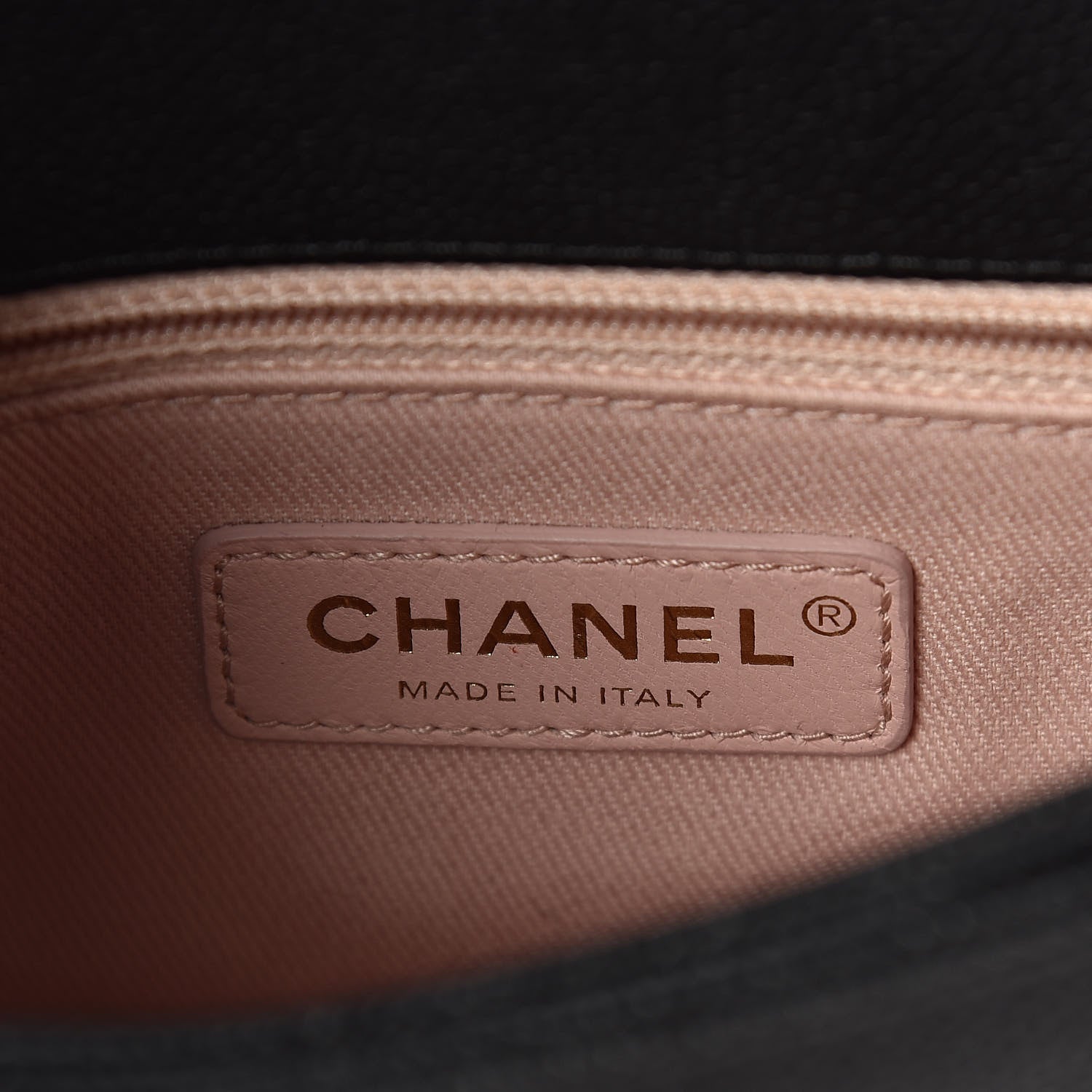 Chanel Caviar Quilted Thread Around Single Flap Black 6 of 9