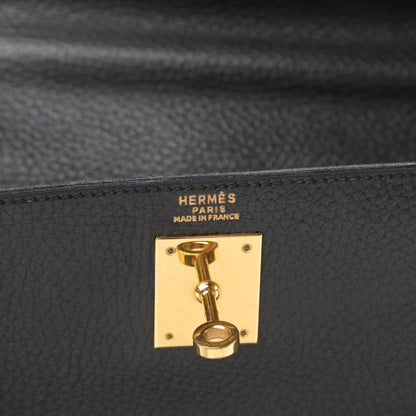 Hermes Ardennes Kelly Retourne 32 Black 6 of 14