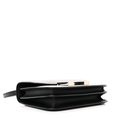 Hermes Veau Monsieur Lizard Constance 18 Black Ombre 4 of 12
