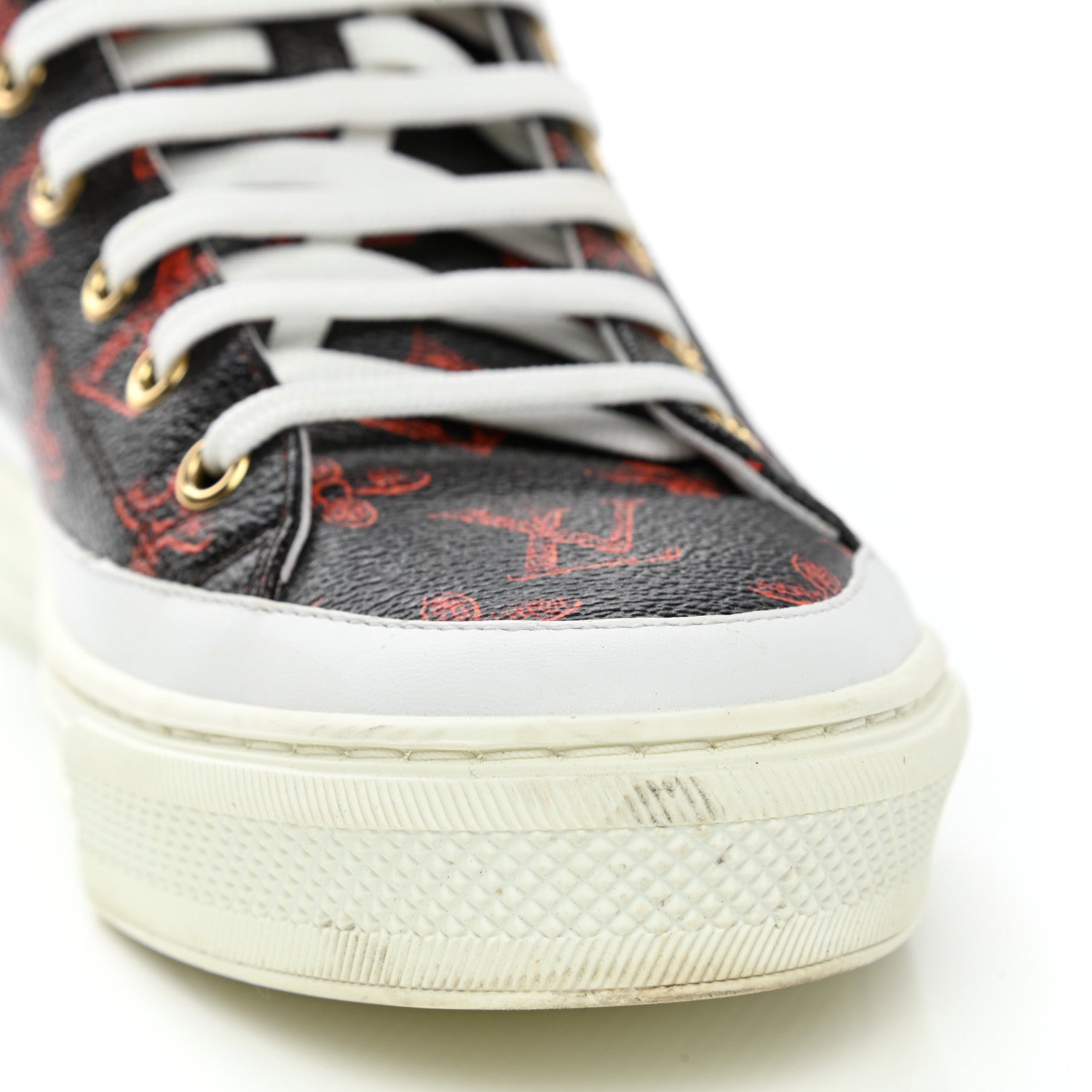 Louis Vuitton Catogram Stellar Sneaker Boots 38.5 Marron 9 of 11