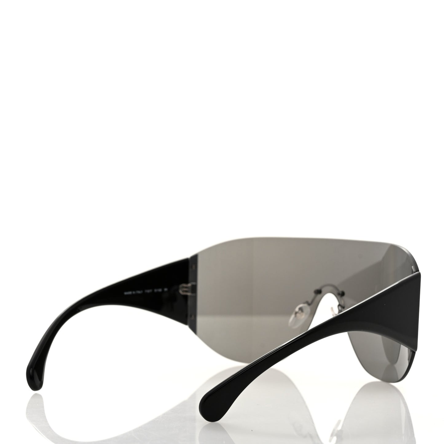 Acetate Shield Runway 71217 Sunglasses Black