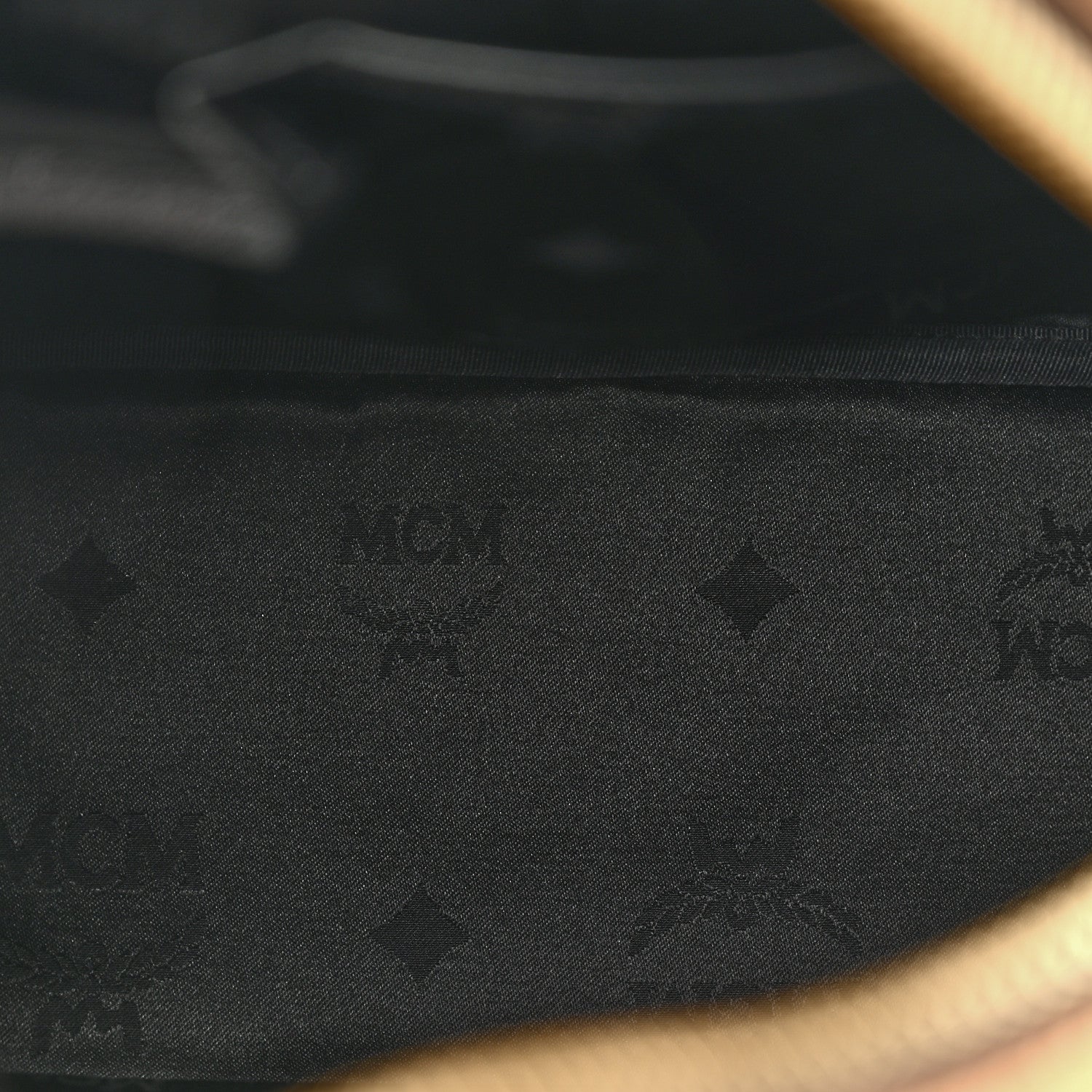 MCM Metallic Visetos Small Stark Backpack Gold 5 of 10