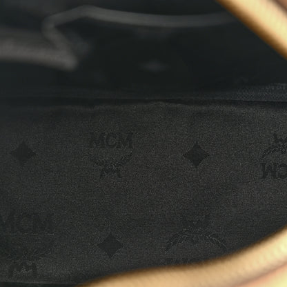 MCM Metallic Visetos Small Stark Backpack Gold 5 of 10
