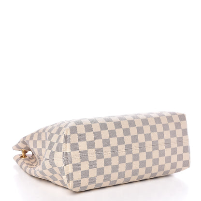 Louis Vuitton Damier Azur Graceful PM Rose Ballerine 4 of 13