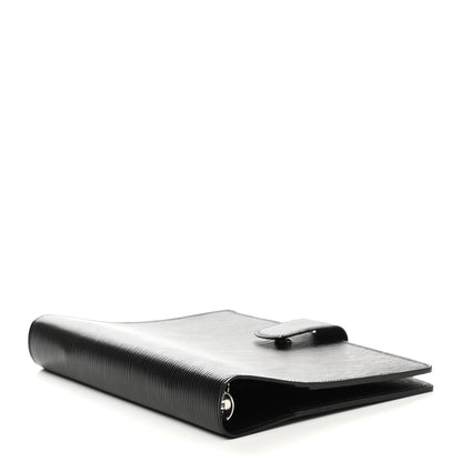 Louis Vuitton Epi Large Ring Agenda Cover Black 4 of 9