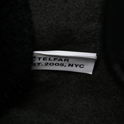 Telfar Pebbled Calfskin Medium Carry Bag Black 6 of 10