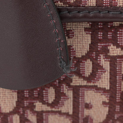 Christian Dior Oblique Dioraddict Flap Bag Burgundy 13 of 13