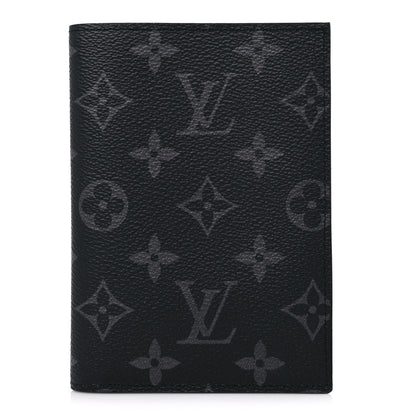 Louis Vuitton Monogram Eclipse Passport Cover 1 of 6