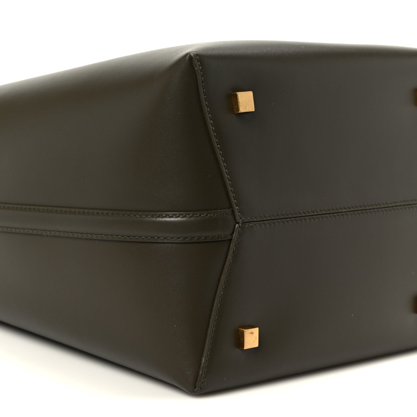 Shiny Calfskin Le 37 Bucket Bag Arabica